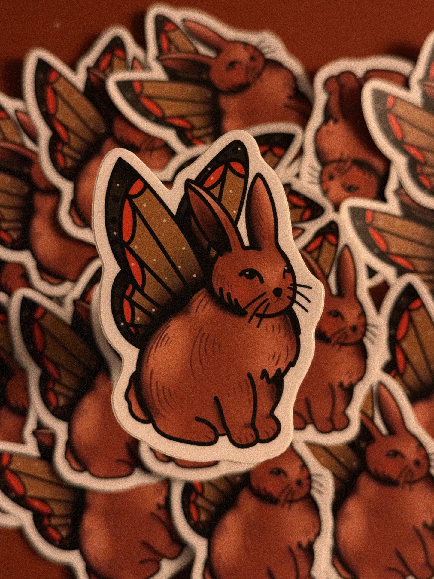 Fairy rabbit sticker