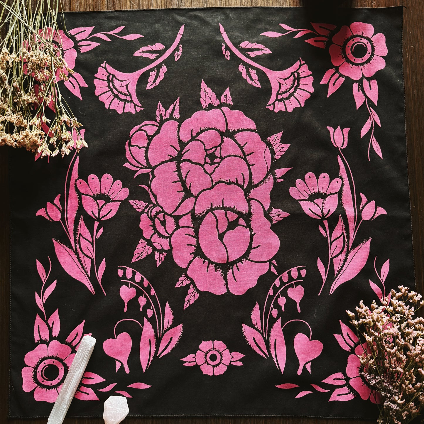Spring Blooms Altar Cloth and Bandana