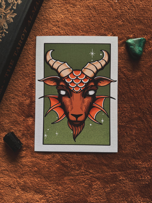 Astrology Print: Capricorn
