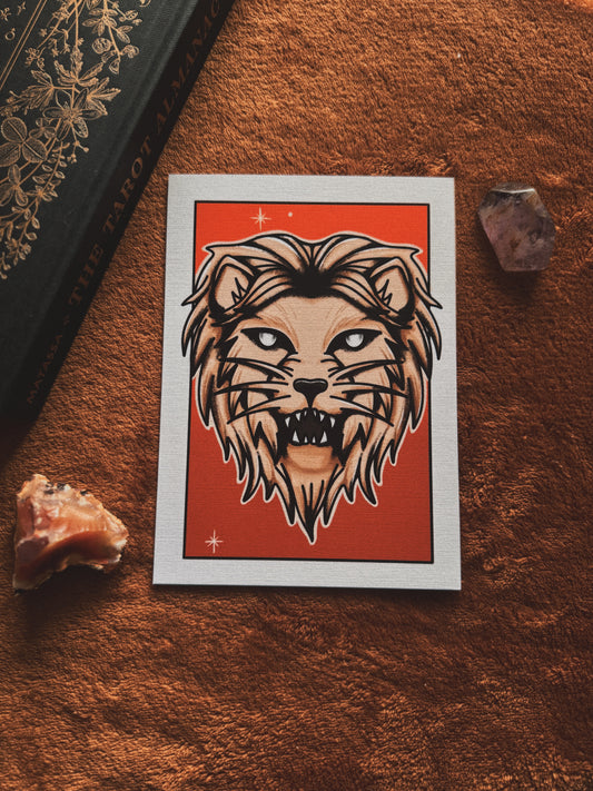 Astrology Print: Leo