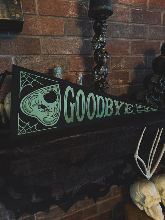 Goodbye Ouija Board Pennant