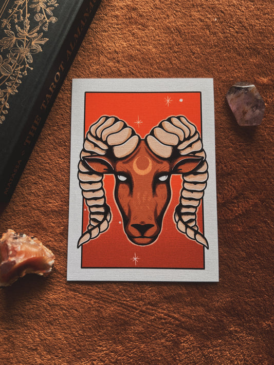 Astrology Print: Aries