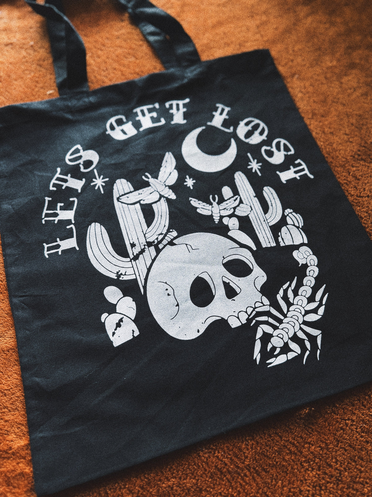 Lets Get Lost Desert Tote