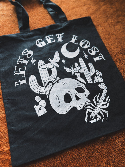 Lets Get Lost Desert Tote