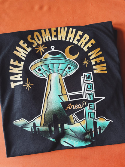 TAKE ME SOMEWHERE NEW